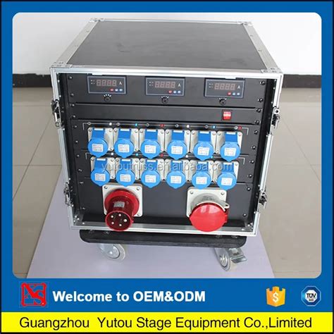 stage power distribution box|power temp power distribution box.